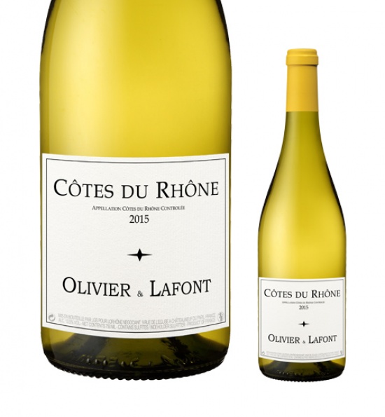 Cotes du Rhone Blanc, Olivier and Lafont - Rhone Valley, France