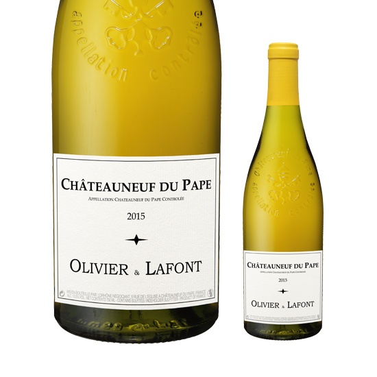 Chateauneuf du Pape Blanc, Olivier and Lafont - Rhone Valley, France